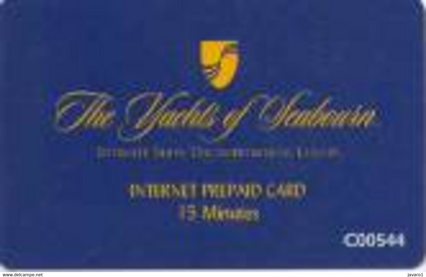 INTERNET : INT03 15min 'The Yachts Of Seabourn' SATELLITE CARD USED - [ 5] Eurostar, Cardlink & Railcall