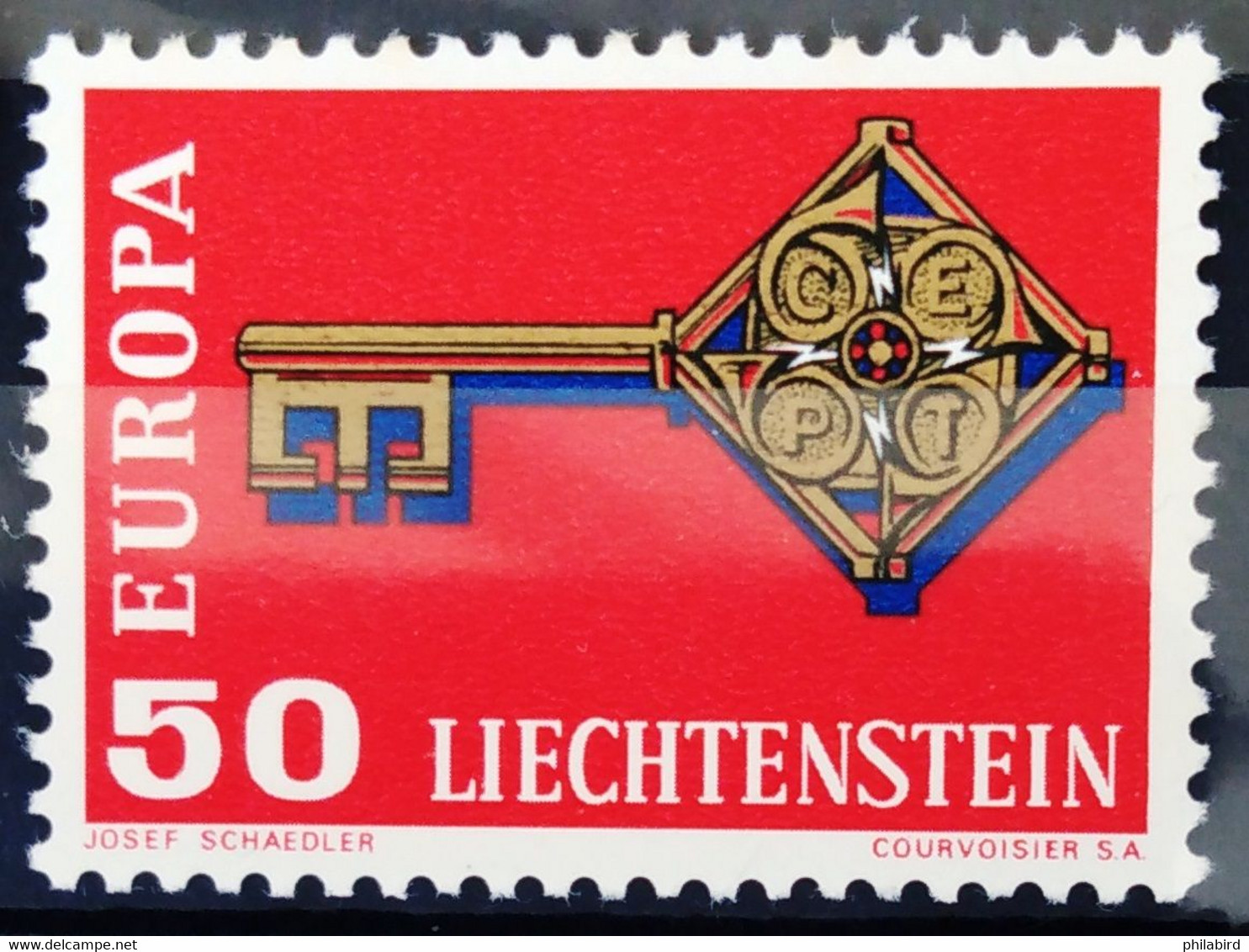 EUROPA 1968 - LIECHTENSTEIN                  N° 446                       NEUF** - 1968