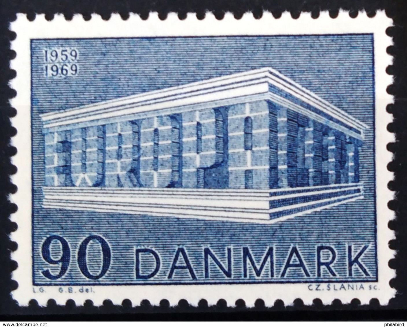 EUROPA 1969 - DANEMARK                  N° 490                     NEUF** - 1969