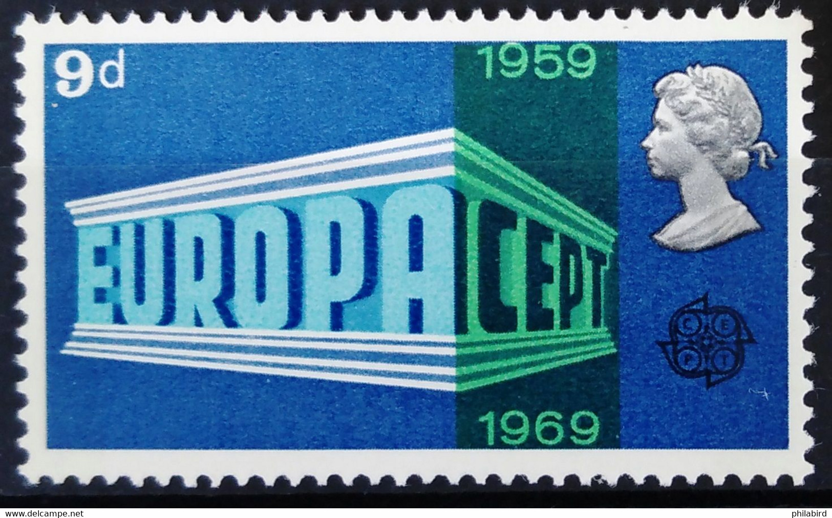 EUROPA 1969 - GRANDE-BRETAGNE                  N° 562                     NEUF** - 1969