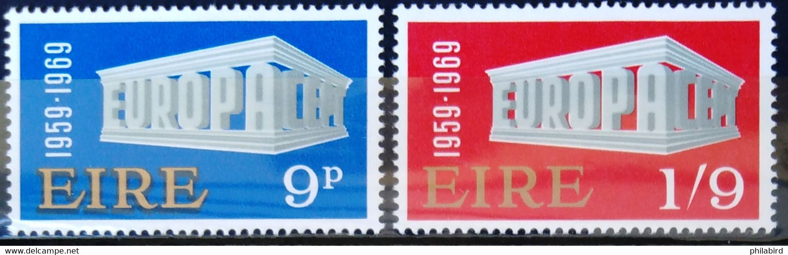 EUROPA 1969 - IRLANDE                  N° 232/233                     NEUF* - 1969