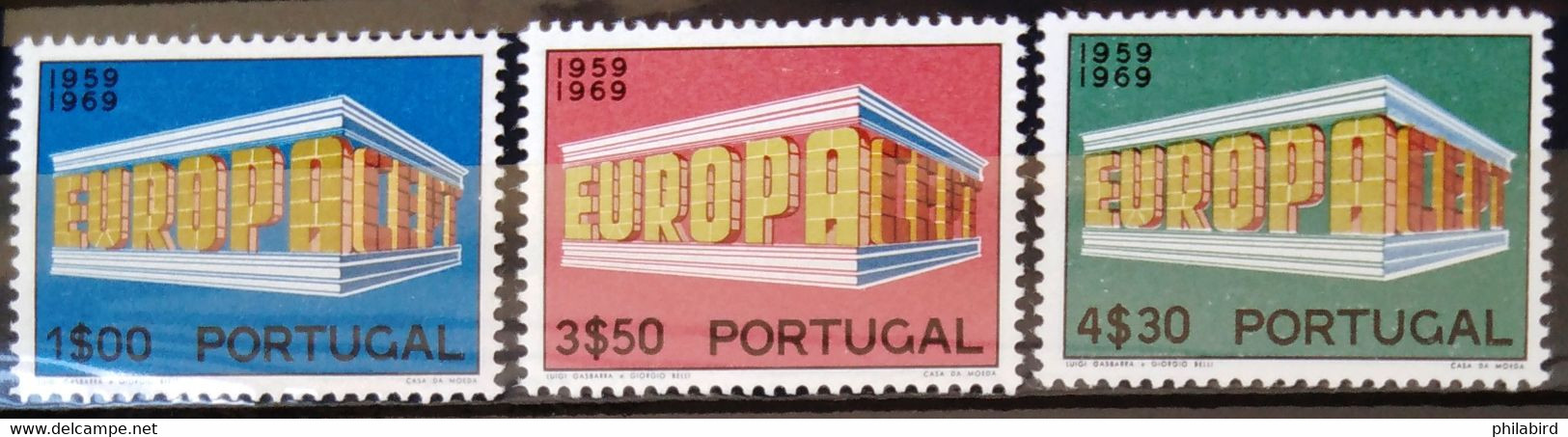 EUROPA 1969 - PORTUGAL                  N° 1051/1053                     NEUF* - 1969