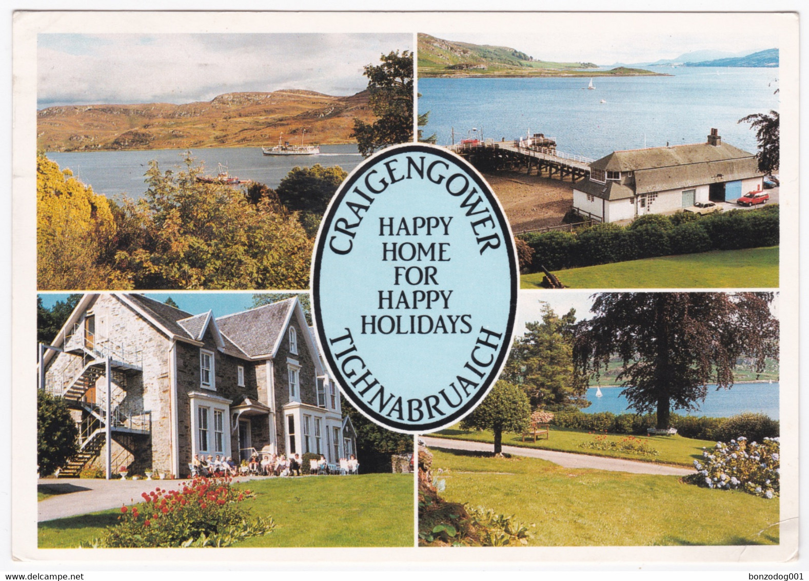 Craigengower, Tighnabruaich, Scotland. Church Of Scotland Holiday House - Bute