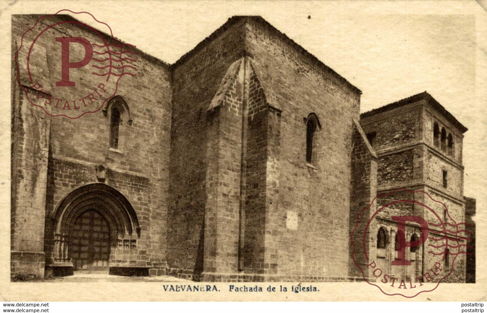 VALVANERA (LA RIOJA) - FACHADA DE LA IGLESIA - La Rioja (Logrono)