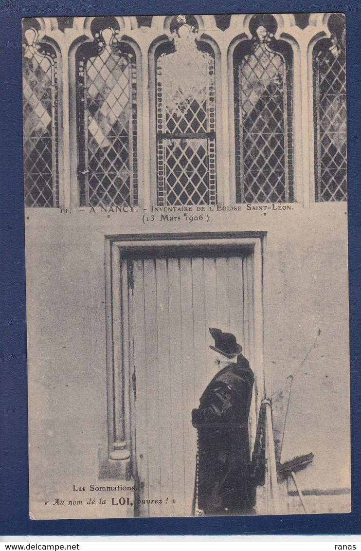 CPA [54] Meurthe Et Moselle > Nancy Inventaire Séparation église état Non Circulé - Nancy