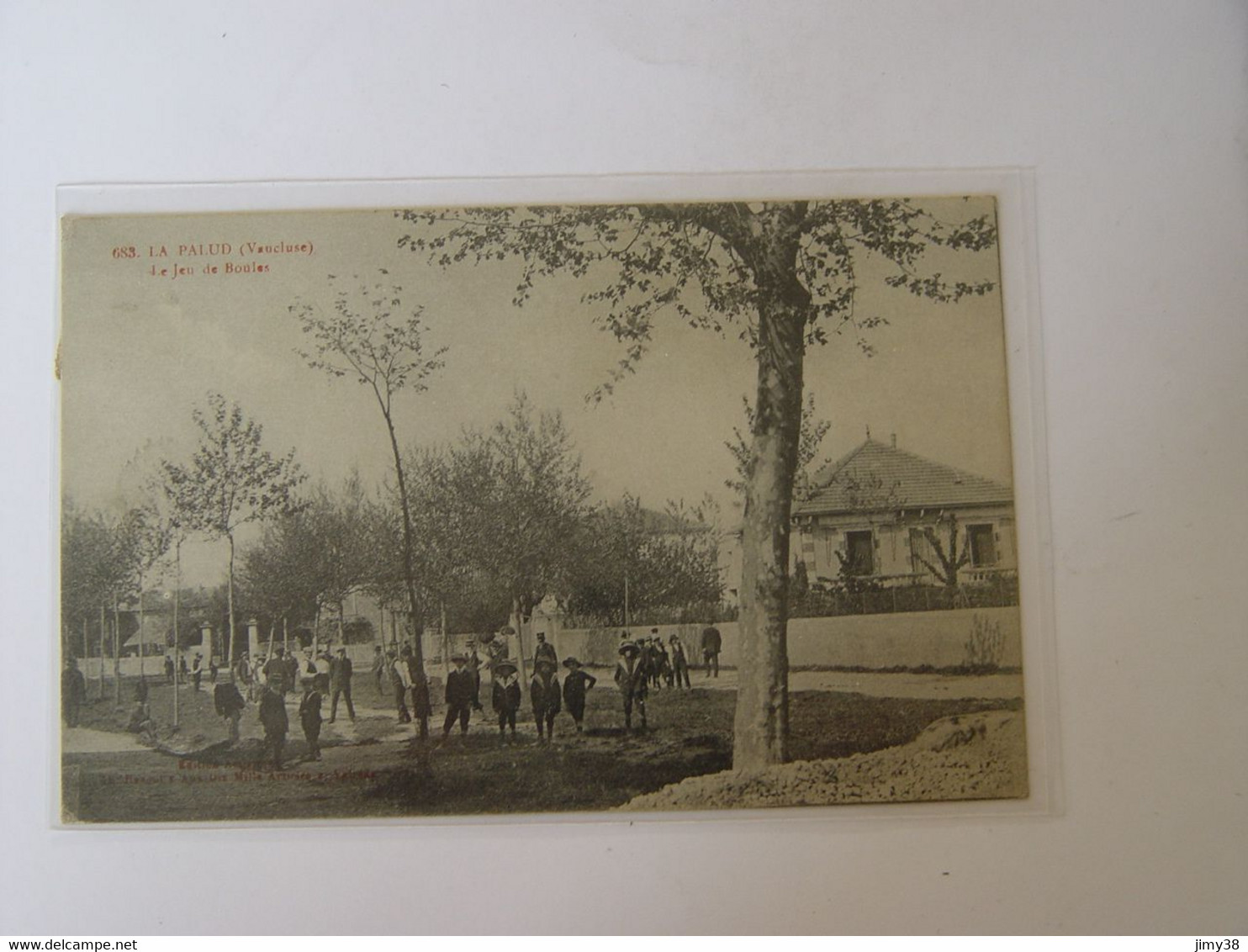 VAUCLUSE-LAPALUD-LE JEU DE BOULES -ANIMEE - Lapalud