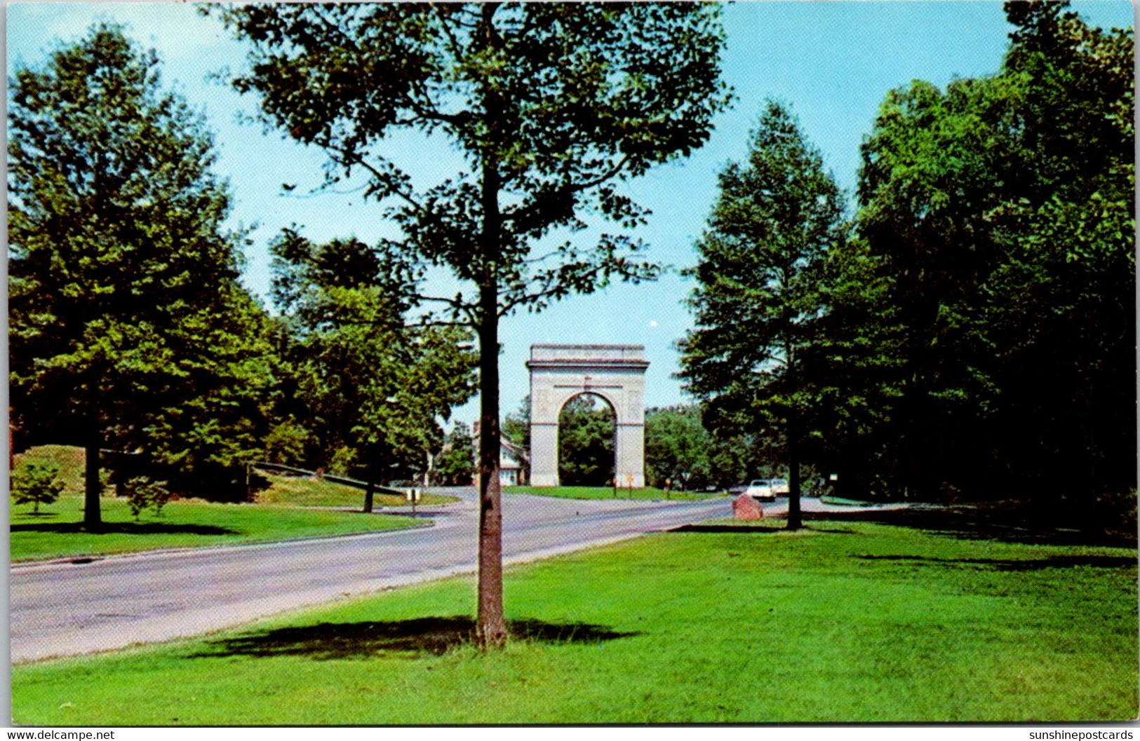 West Virginia Memorial Park War Memorial Arch - Huntington