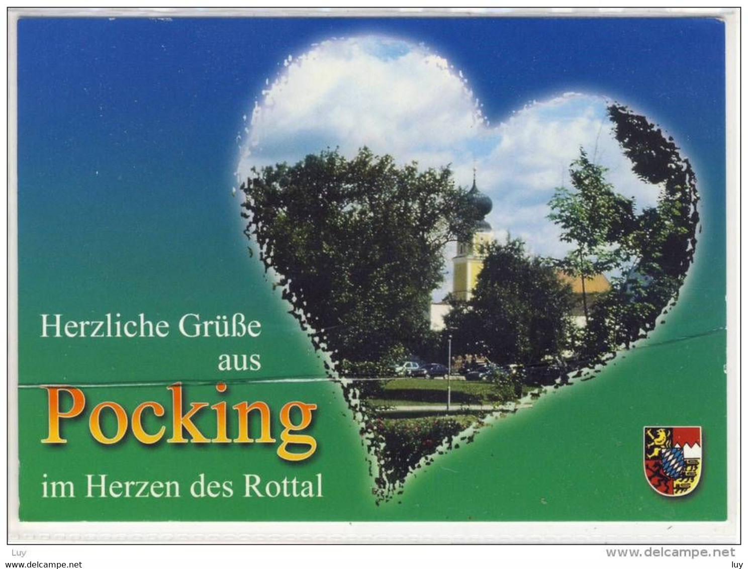 Herzliche Grüße Aus POCKING Im Herzen Des Rottal - Pocking