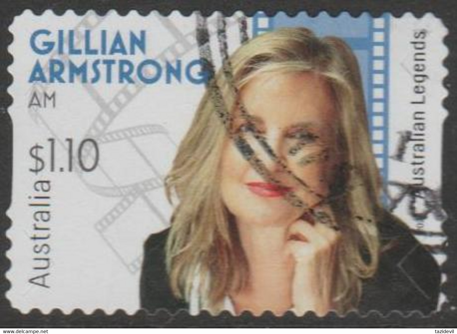 AUSTRALIA - DIE-CUT-USED 2022 $1.10 Australian Legends Of Film - Gillian Armstrong AM - Usati