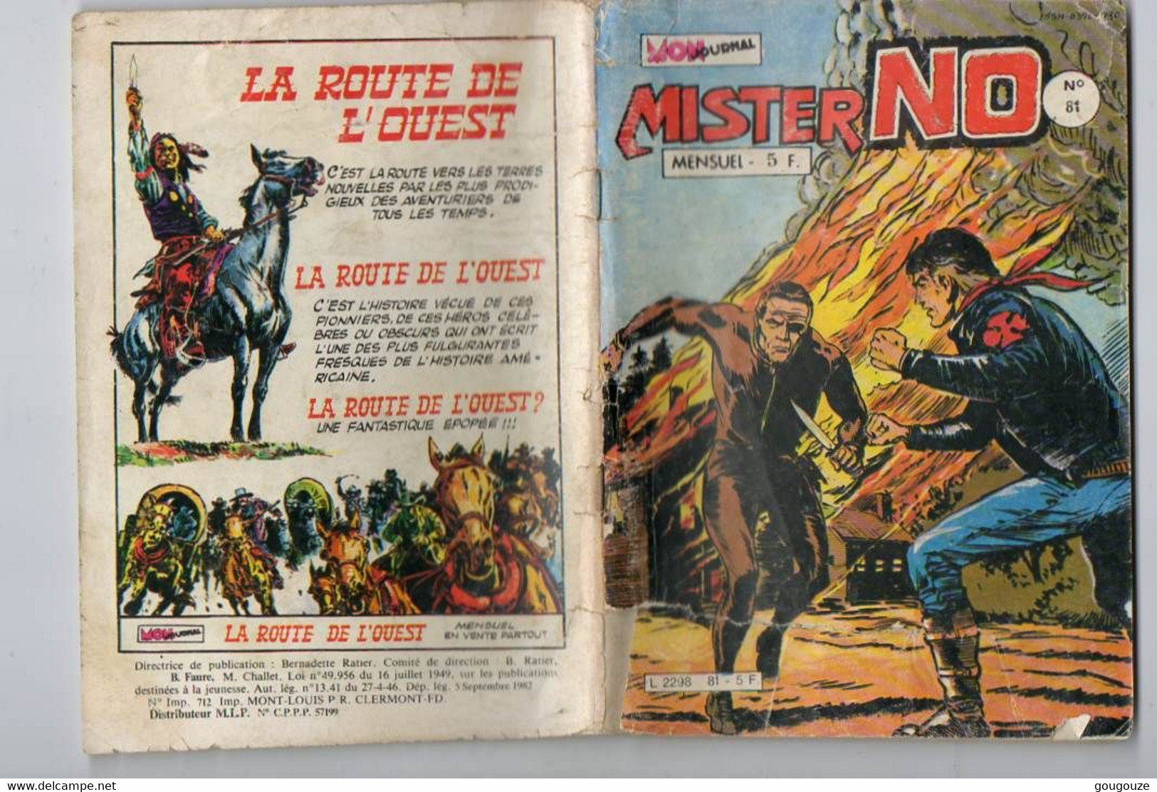 MISTER NO N° 81 - Mister No