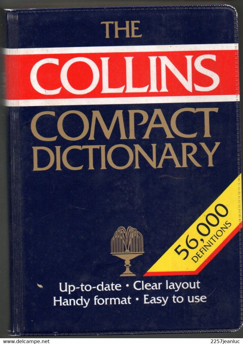 The Collins Compact Dictionary 56 000 Définitions - Cultura