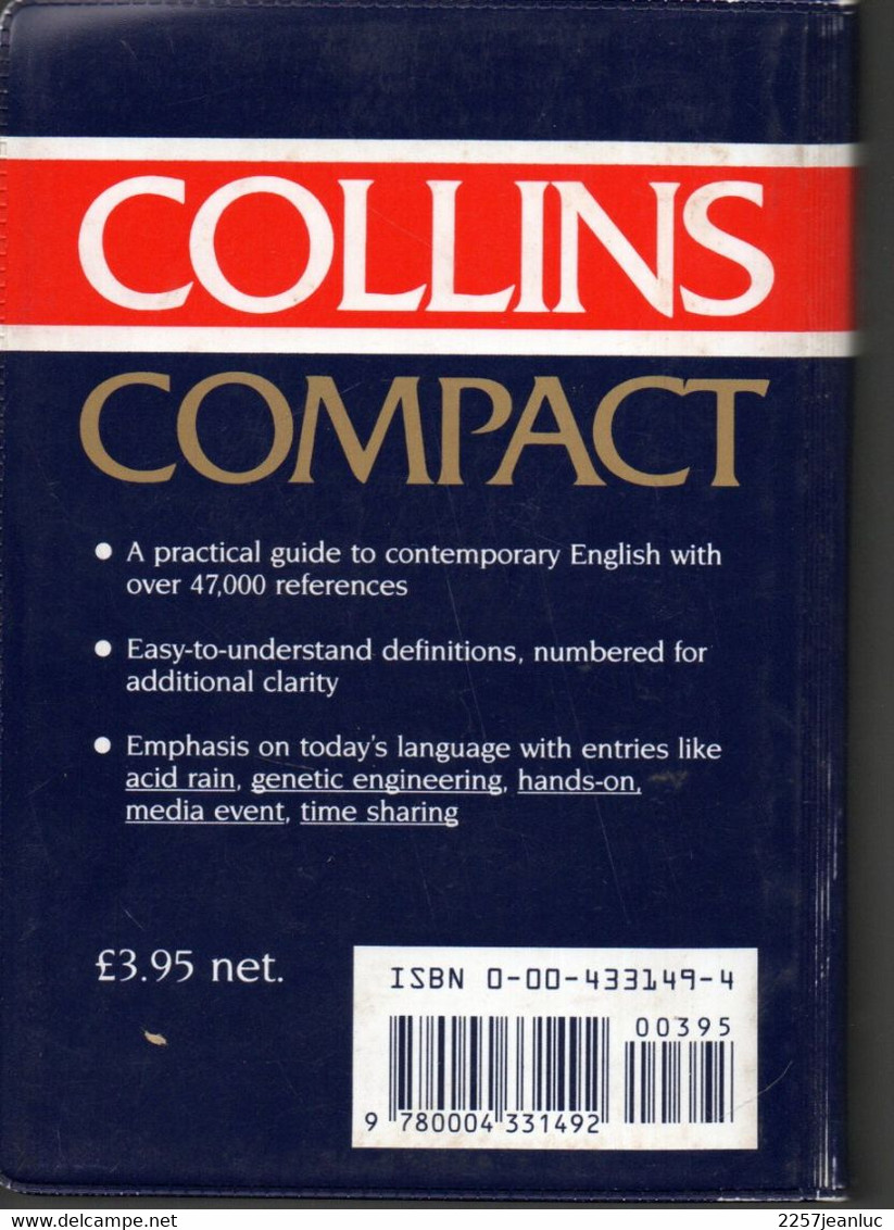 The Collins Compact Dictionary 56 000 Définitions - Culture