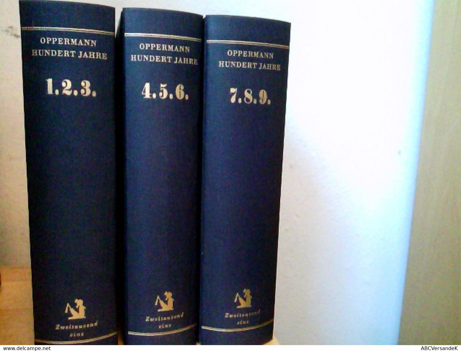 Konvolut Bestehend Aus 3 Bänden ( 9 Teile), Zum Thema: Hundert Jahre. 1770-1870. Zeit- Und Lebensbilder Aus Dr - Filosofie