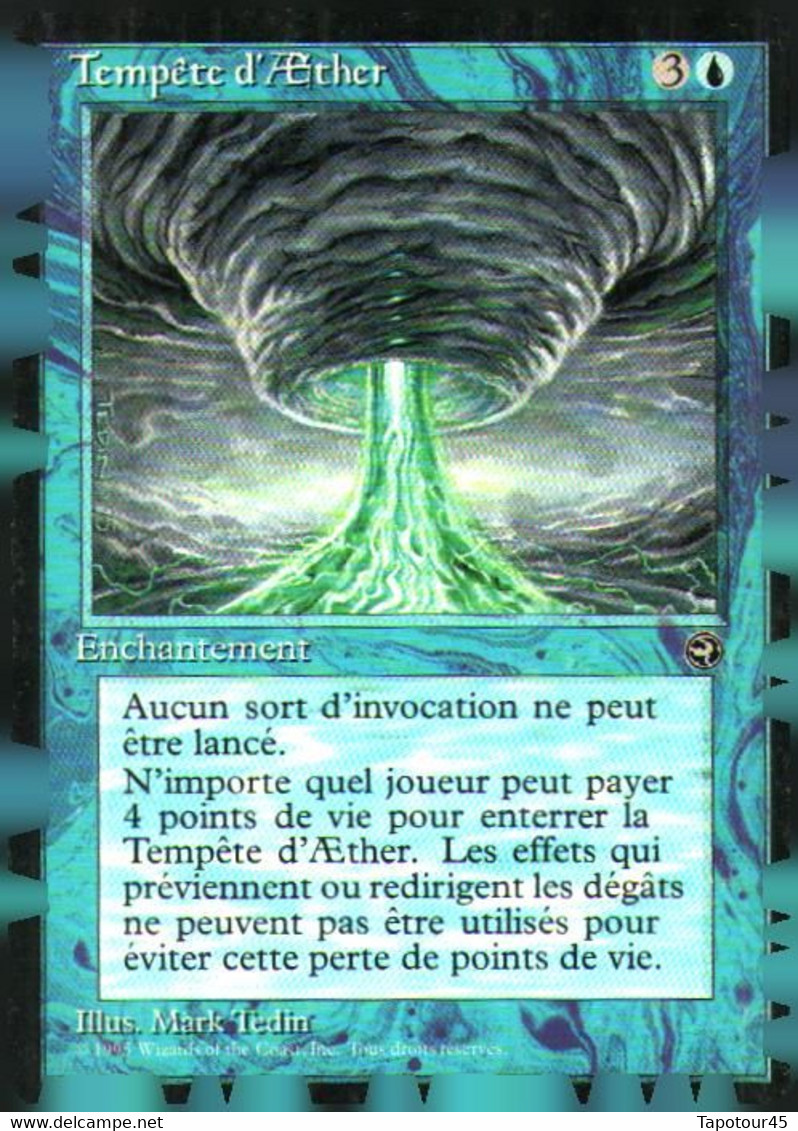 T V 6//01/10)    4 Cartes "MAGIC" > The Gathering  > Deckmaster