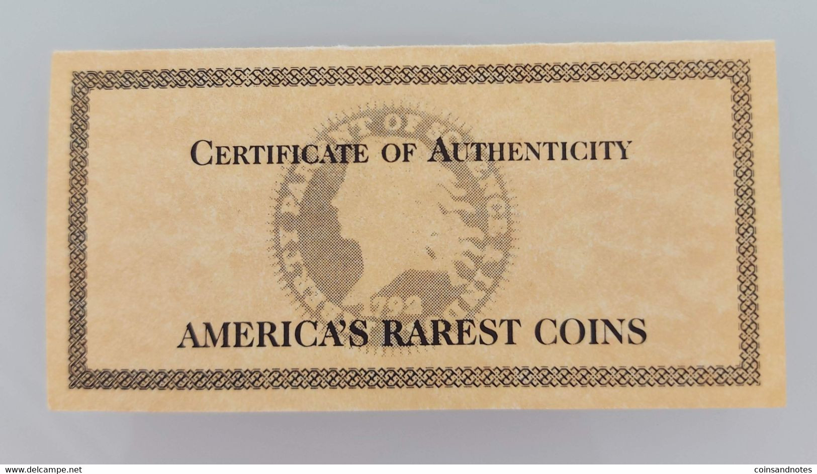 USA - ‘America's Rarest Coins’ 2 Oz Silver Disme - Replica - COA - Collections