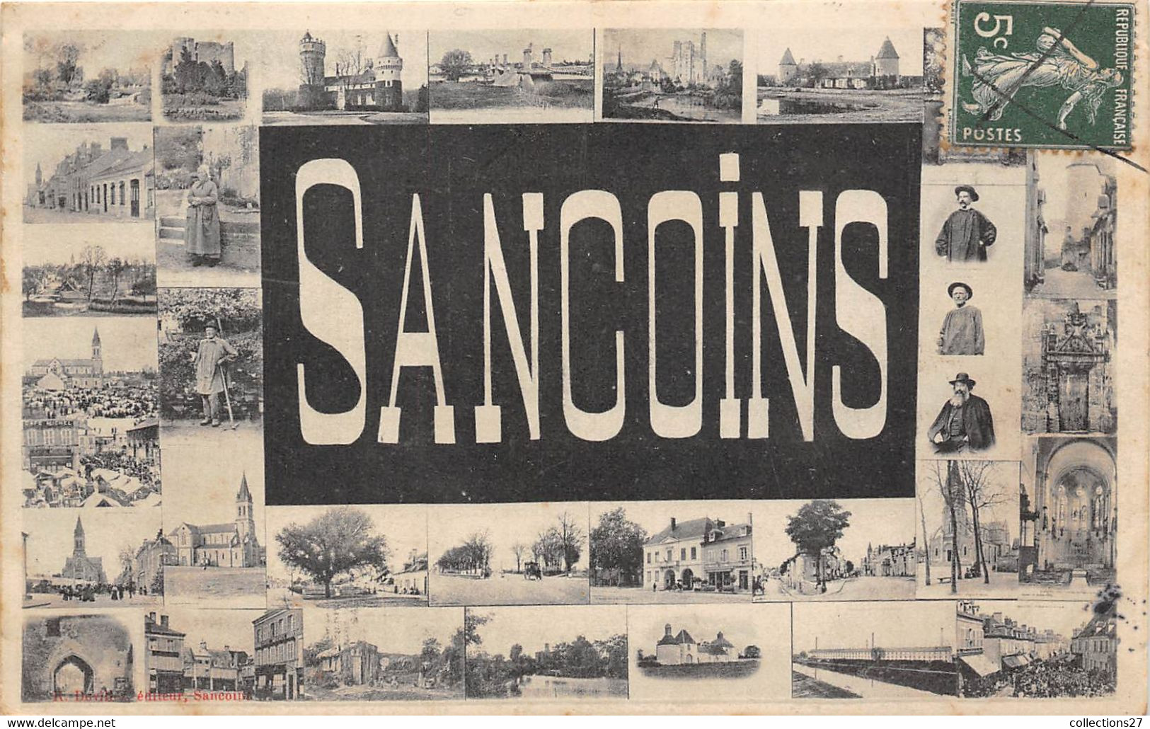 18-SANCOINS-MULTIVUES - Sancoins