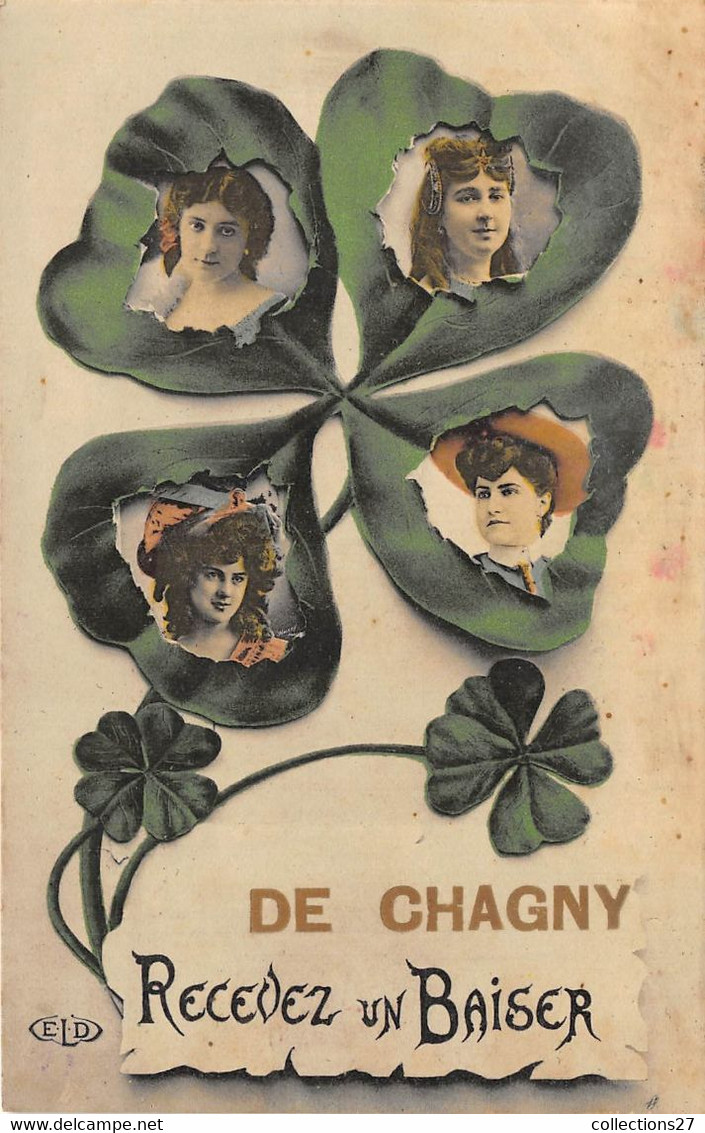 71-CHAGNY- RECEVEZ UN BAISER DE CHAGNY - Chagny