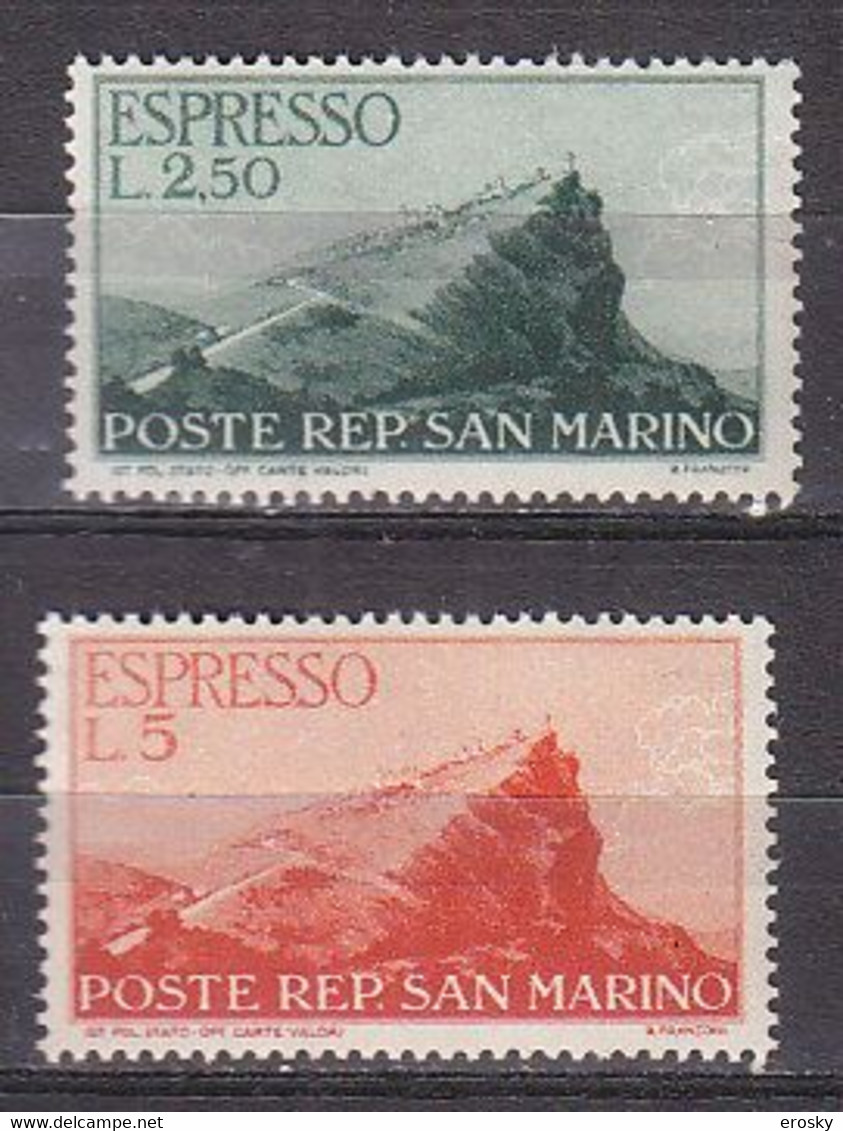 Y9221 - SAN MARINO Espresso Ss N°11/12 - SAINT-MARIN Expres Yv N°11/12 ** - Express Letter Stamps