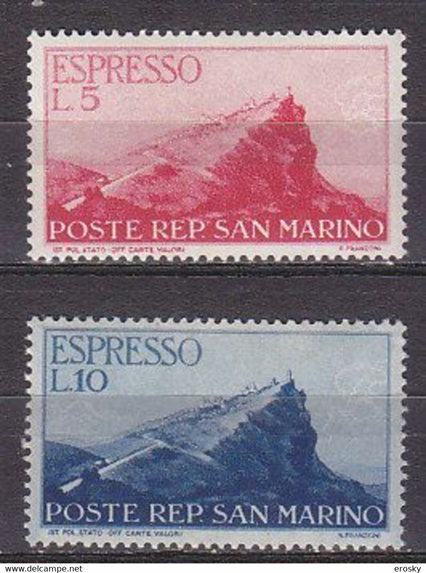 Y9223 - SAN MARINO Espresso Ss N°13/14 - SAINT-MARIN Expres Yv N°13/14 ** - Francobolli Per Espresso