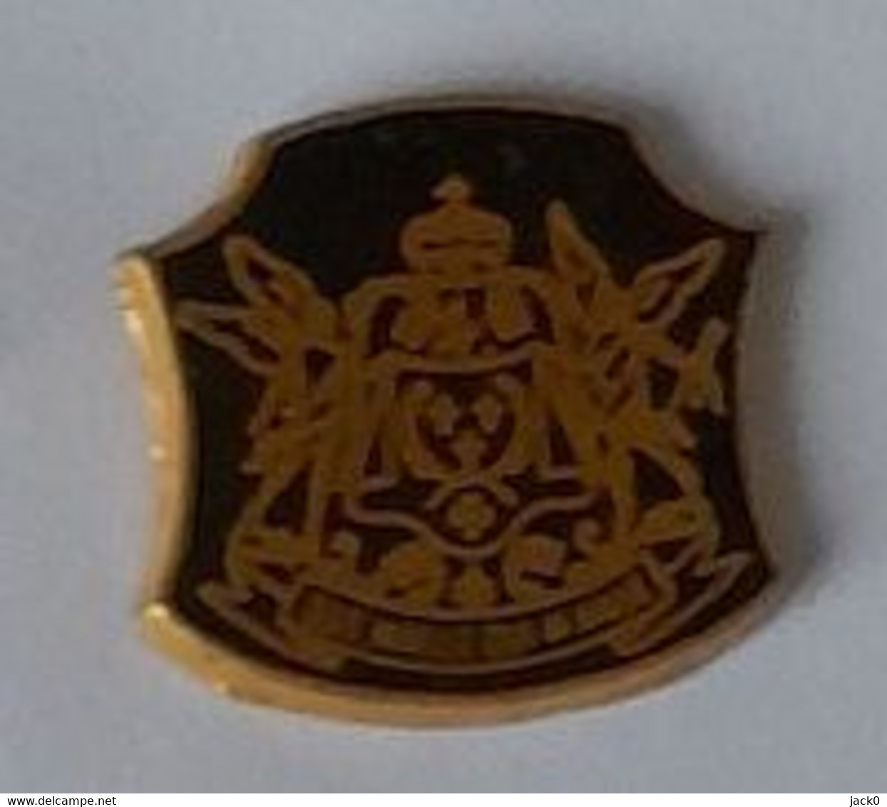 Pin' S  Blason  Militaire  QUE  MAILLE  QUI  MAILLE - Militares