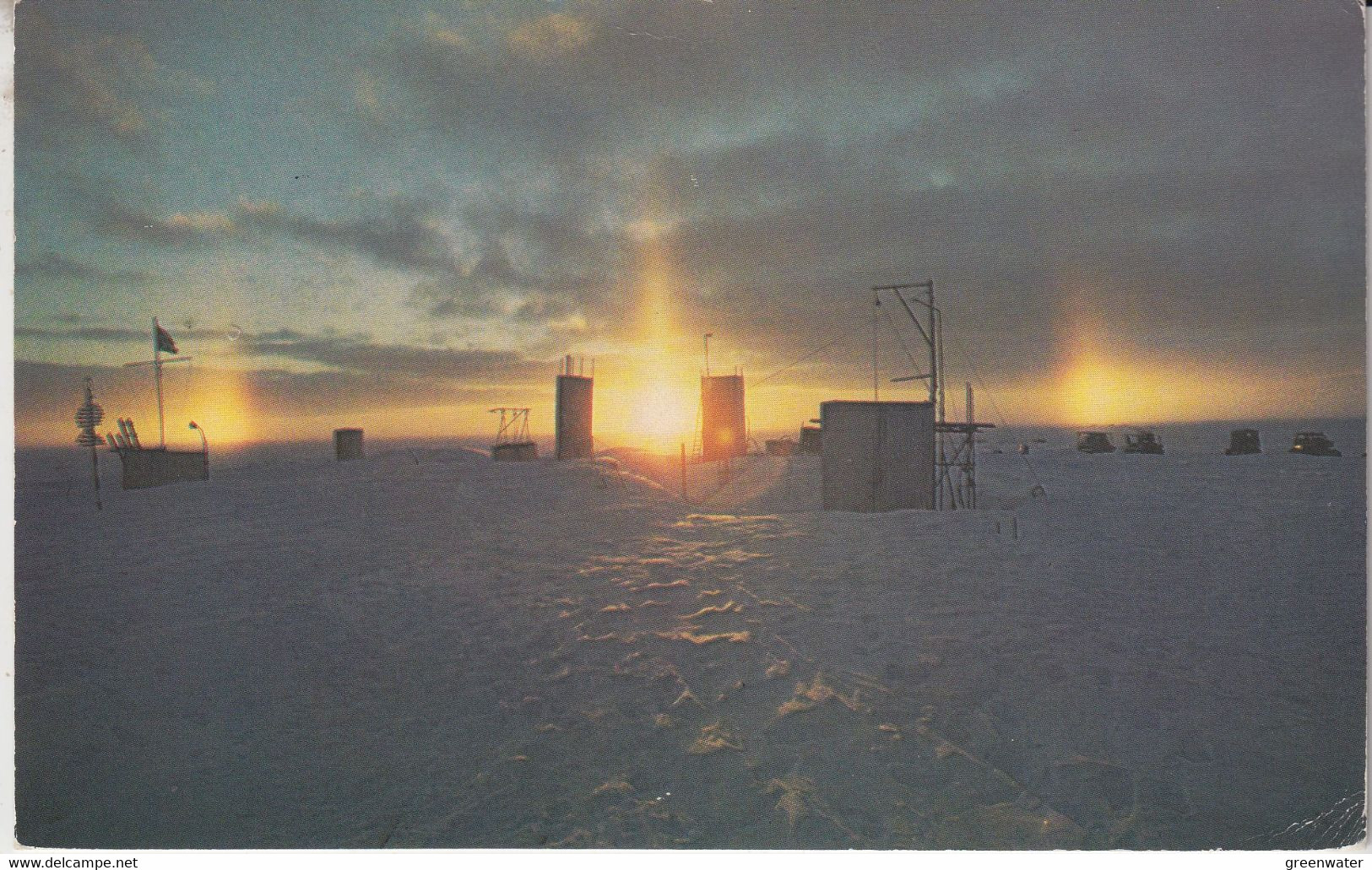 British Antarctic Territory (BAT) 1994  Postcard "Halley Station" Ca Rothera 7 FE 1994 (RH154) - FDC