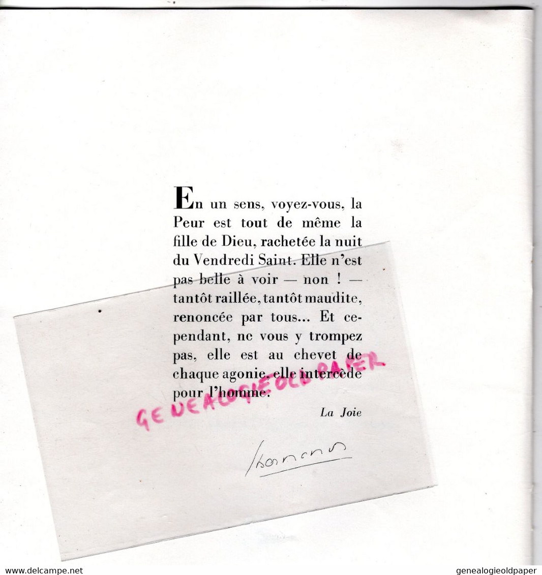 75- PARIS- PROGRAMME DIALOGUES DES CARMELITES-1957-ELYSEES PRODUCTIONS-BERNANOS-THEATRE HEBERTOT-JEAN DELAZ-COUSSOLE- - Programas