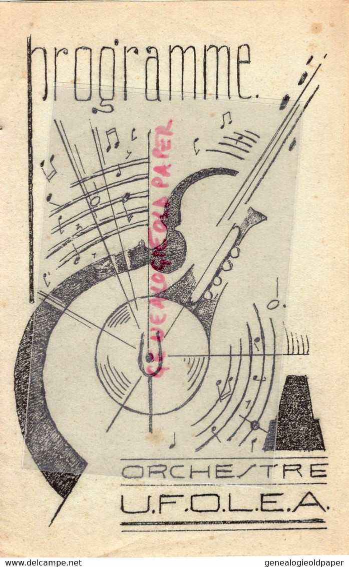 87- LIMOGES -PROGRAMME MUSIQUE-H. DEGLANE PONT NEUF-ARNOUX-ECOLE FILLES RUE TURGOT-INDES GALANTES-ALCESTE-CORIOLAN - Programmi