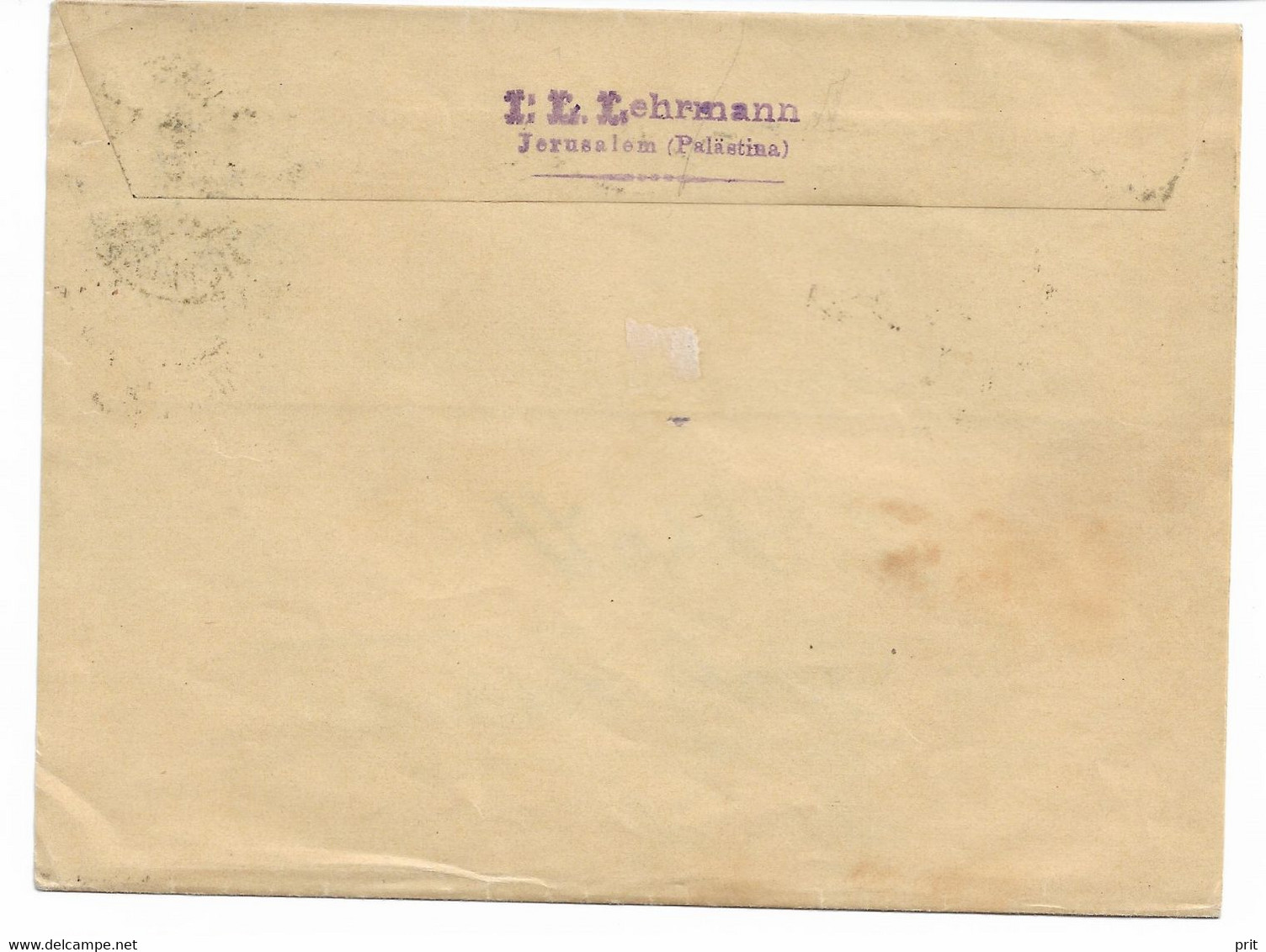 Austria Offices In Levant Palestine Turkey 1900 10P Postal Stationery Cover, Jerusalem To Glatz Silesia Kłodzko Poland. - Omslagen