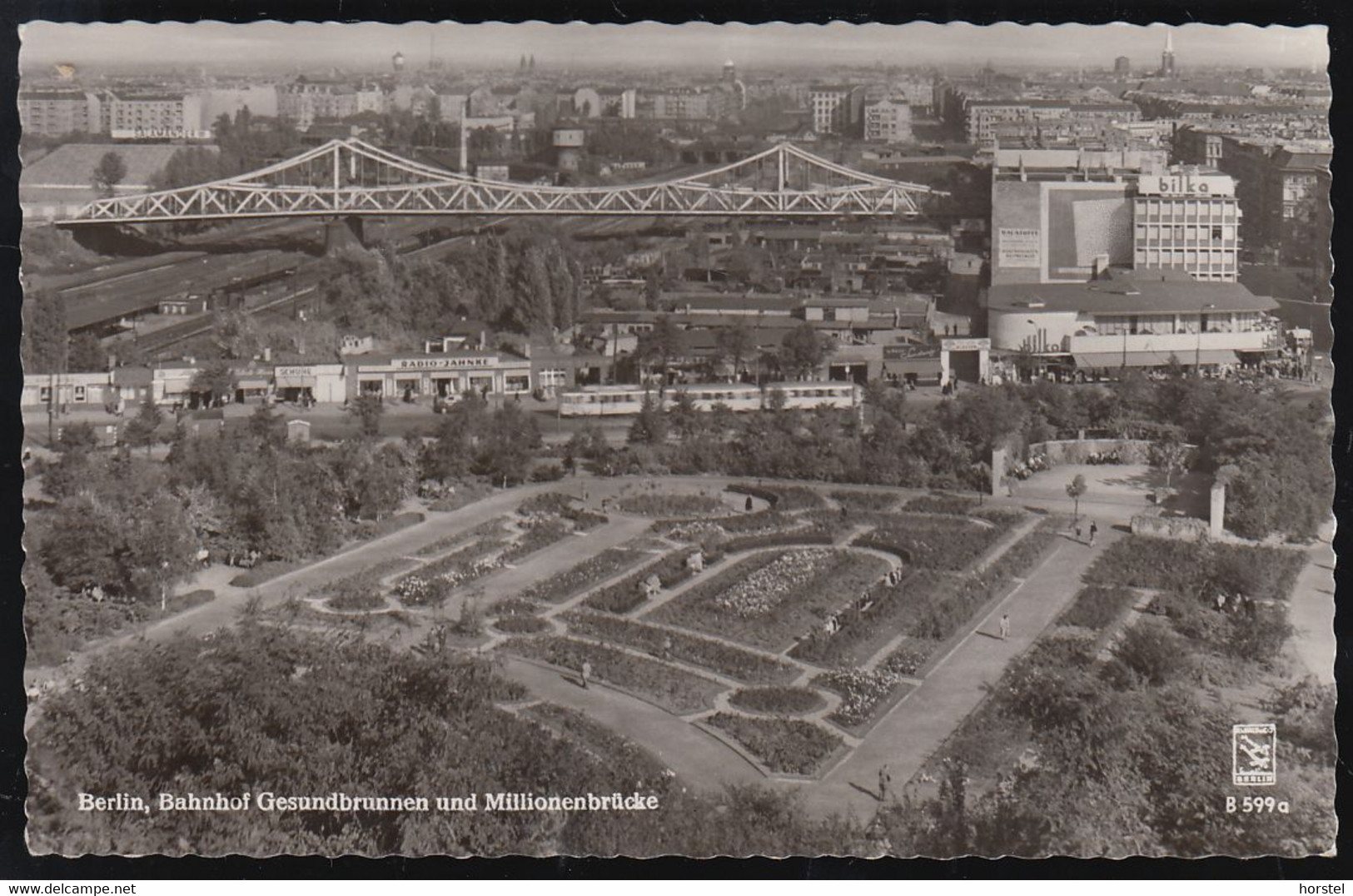 D-13357 Berlin - Bahnhof Gesundbrunnen Und Millionenbrücke - Straßenbahn - Einkaufscenter Bilka - Wedding