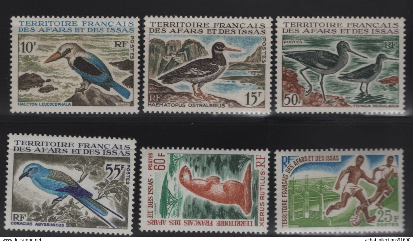 Afars Et Issas - YT N° 329/333 Neufs Sans Charnière. TB - Unused Stamps