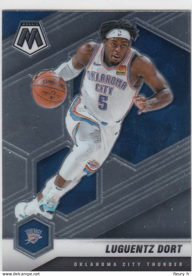 Luguentz Dort - 2020-21 Panini Mosaic  #112 - Thunder - 2000-Now