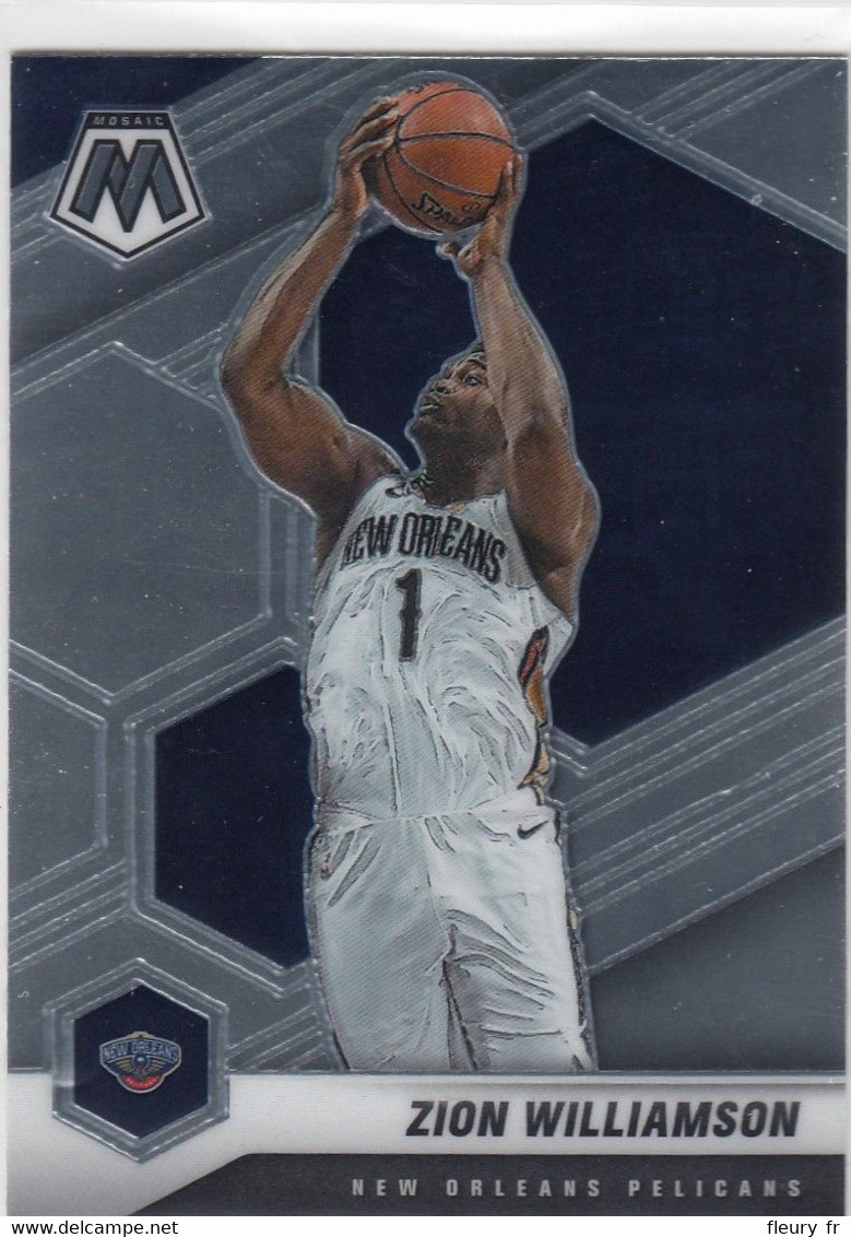 ZION WILLIAMSON  - 2020-21 Panini Mosaic  #49 - Pelicans - 2000-Now