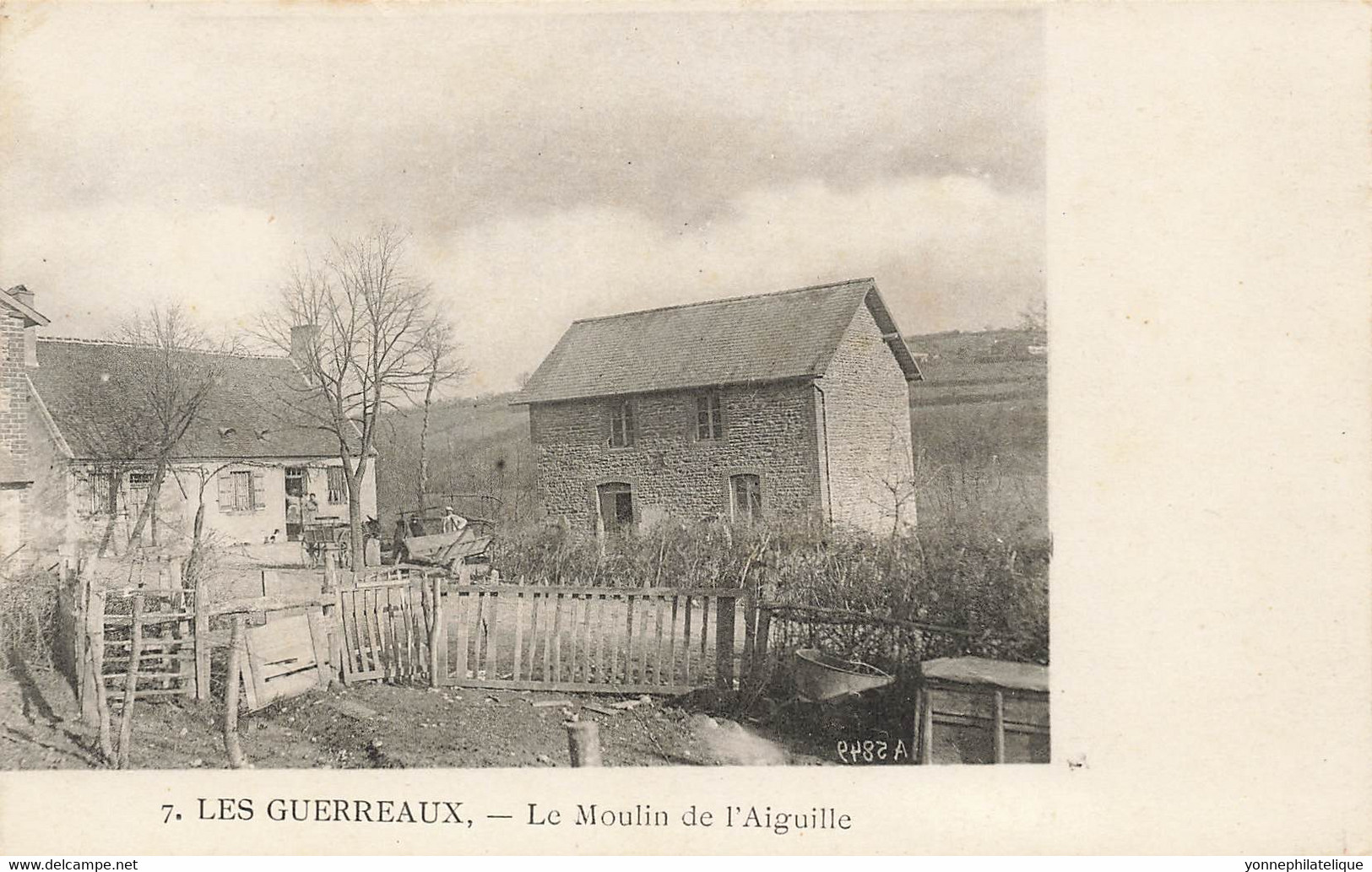 71 - SAÔNE ET LOIRE - LES GUERREAUX - Le Moulin De L'Aiguille - Beau Cliché Bourgeois Frères - 10261 - Autres & Non Classés