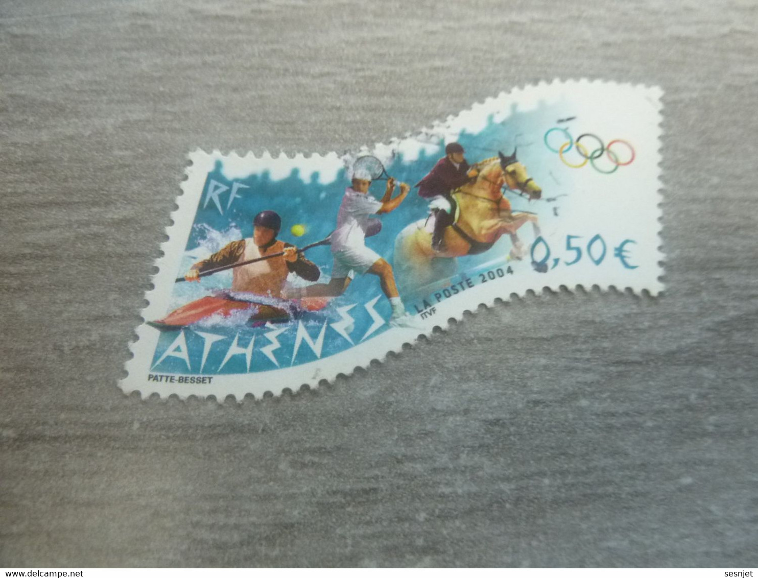 Jeux Olympiques D'Athènes - Grèce - 0.50 € - Yt 3686 - Multicolore - Oblitéré - Année 2004 - - Sommer 2004: Athen