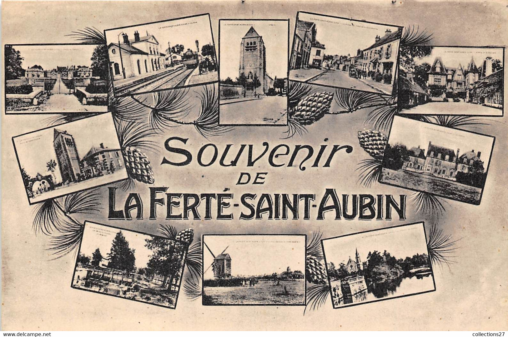 45-LA-FERTE-SAINT-AUBIN- SOUVENIR MULTIVUES - La Ferte Saint Aubin