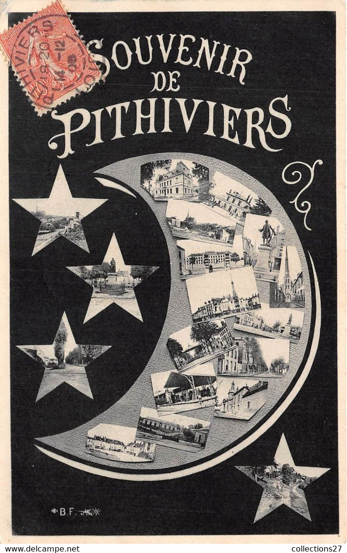 45-PITHIVIERS- SOUVENIR MULTIVUES - Pithiviers