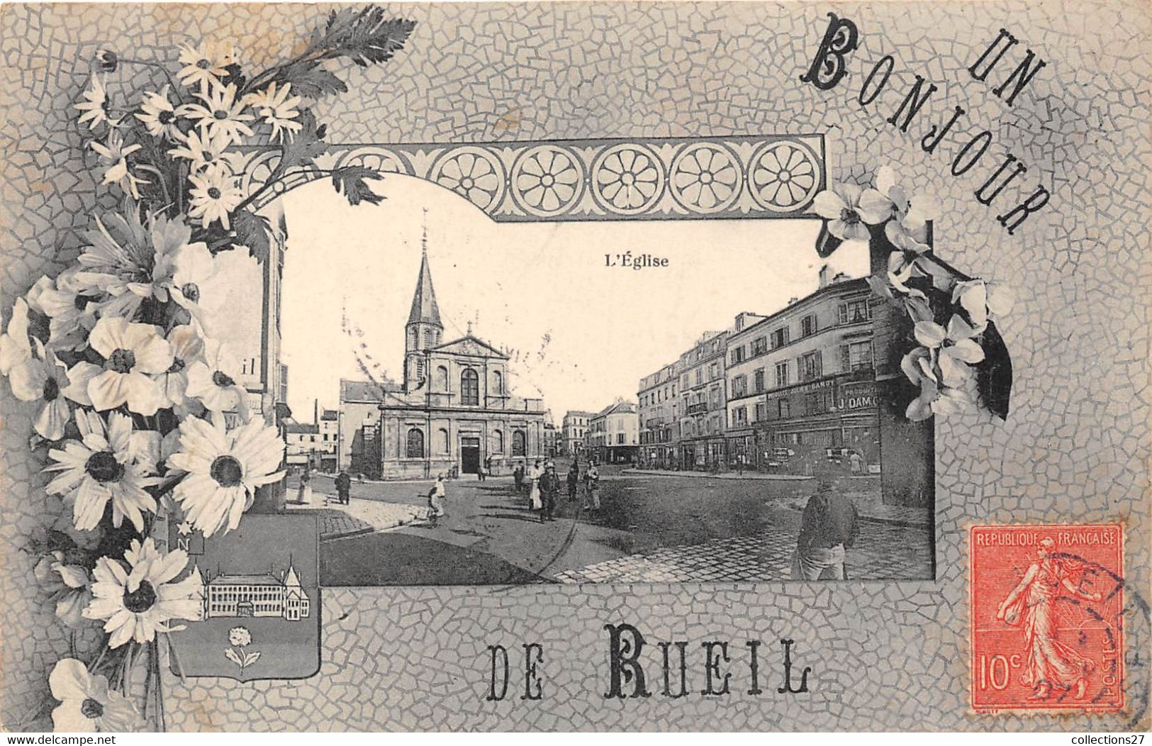 92-RUEIL- UN BONJOUR DE RUEIL - Rueil Malmaison