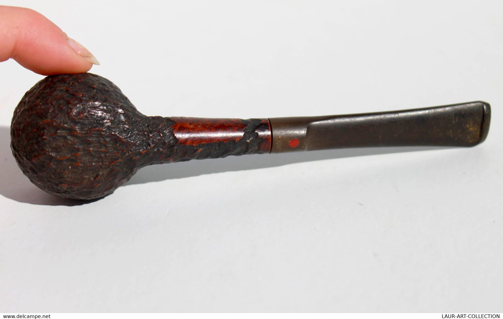 JOLIE ANCIENNE PIPE A TABAC – "VIELLE BRUYERE COURRIEU COGOLIN" – PFEIFE FRANCE        (230422.2)