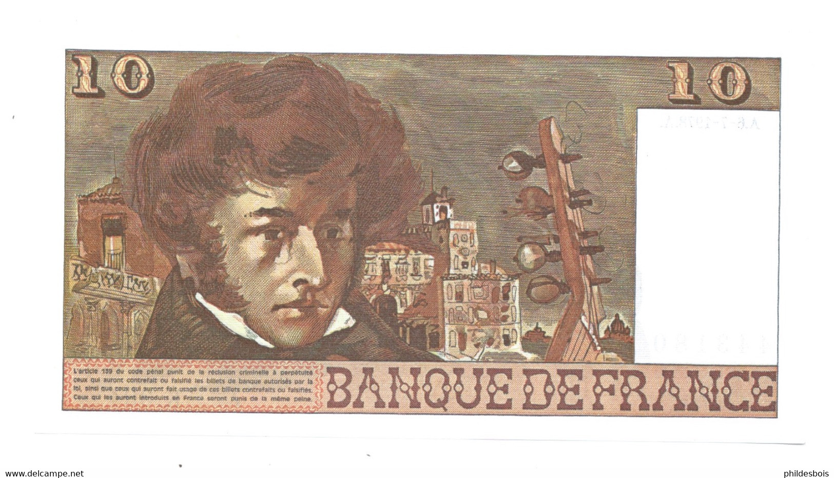 BILLET 10 Francs BERLIOZ  Neuf 06/07/78  K304 - 10 F 1972-1978 ''Berlioz''