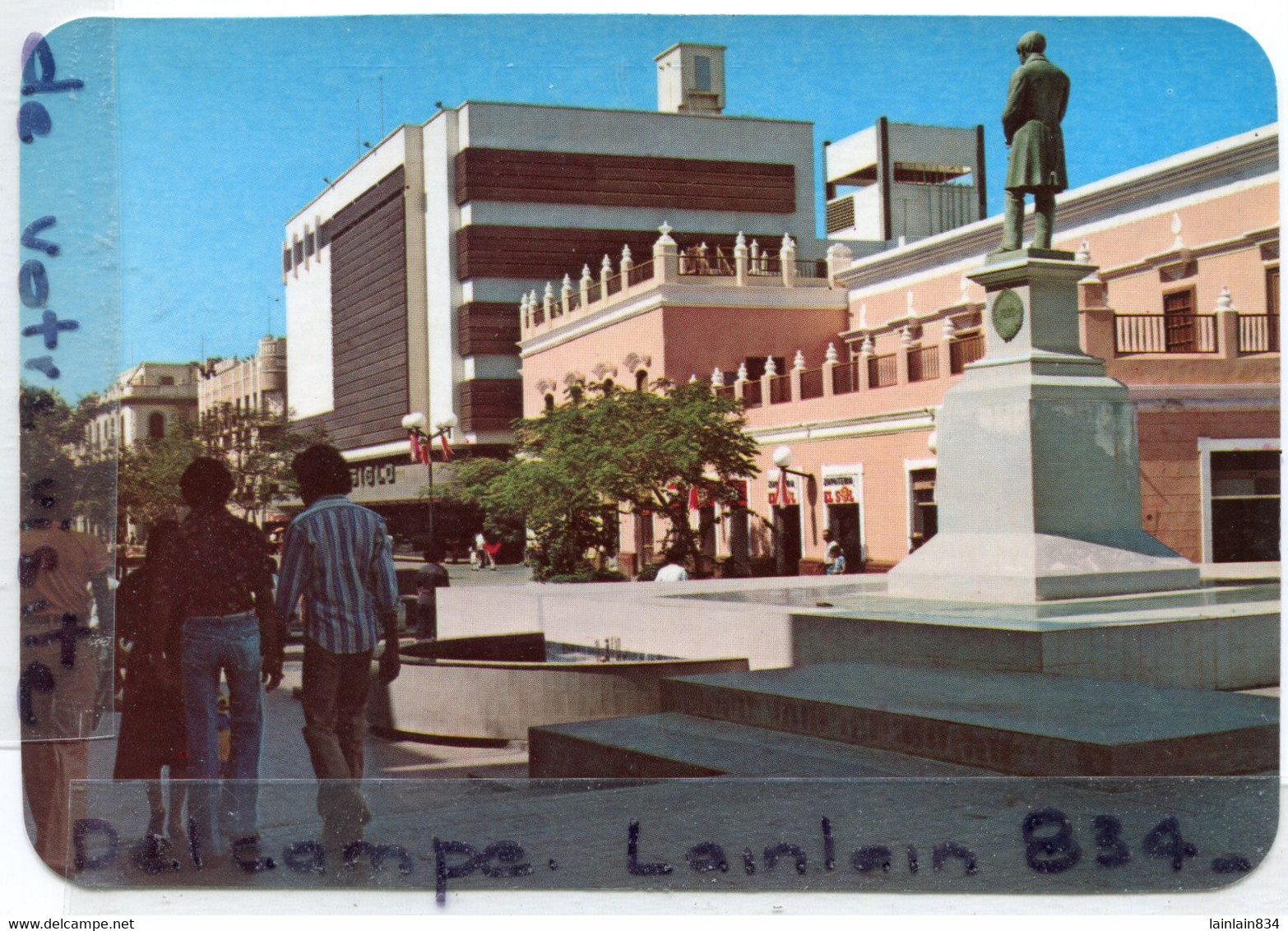 - 46 -  Venézuéla - Plaza Baralt, Maracaibo, Grand Format, Non écrite, Cliché Peu Courant, Non écrite, TTBE, Scans.. - Venezuela