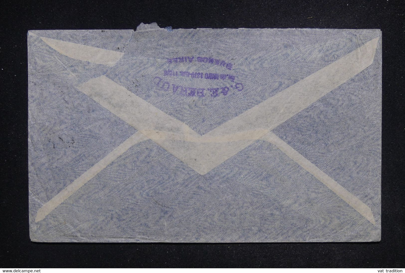 ARGENTINE - Enveloppe Par Avion "Air France " De Buenos Aires Pour Paris En 1940 - L 122207 - Covers & Documents