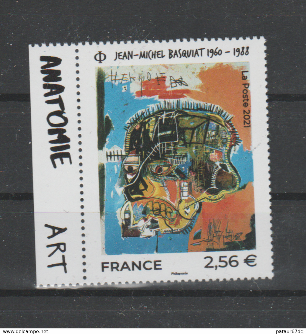 FRANCE / 2021 / Y&T N° 5466 ** : Oeuvre De Jean-Michel Basquiat X 1 BdF G - Ungebraucht