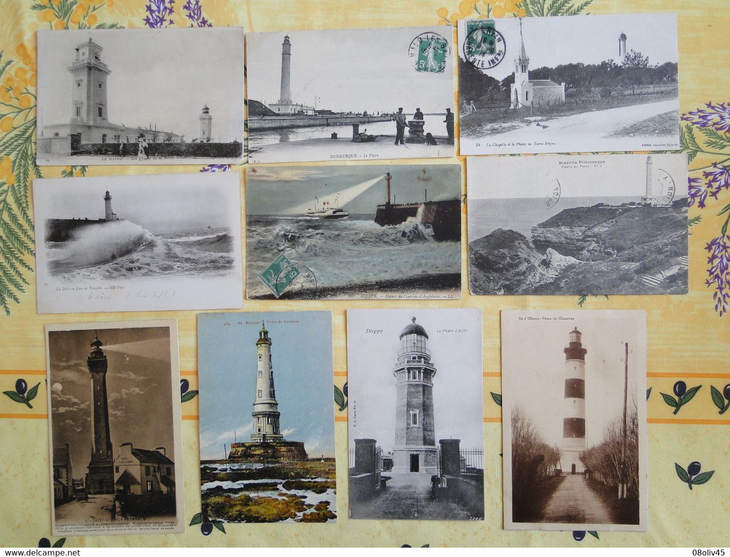 FRANCE -- Lot De 24 Cpa Sur Le Thème Des PHARES -- ENSEMBLE  INTERESSANT - 5 - 99 Postcards