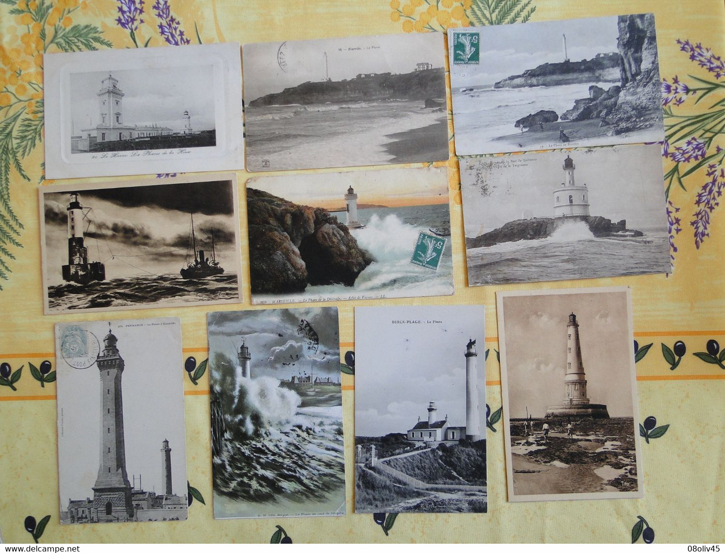 FRANCE -- Lot De 24 Cpa Sur Le Thème Des PHARES -- ENSEMBLE  INTERESSANT - 5 - 99 Postcards