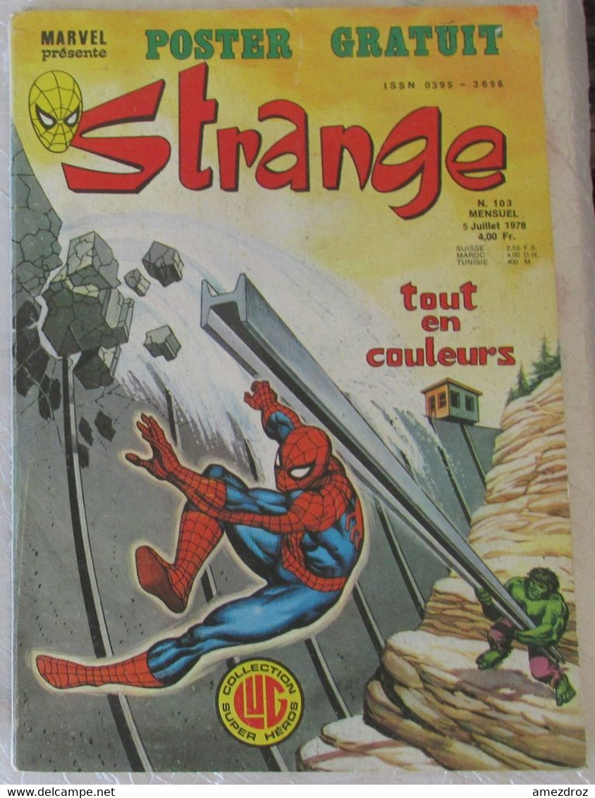 Strange N° 103 LUG Juillet 1978 (et) - Strange