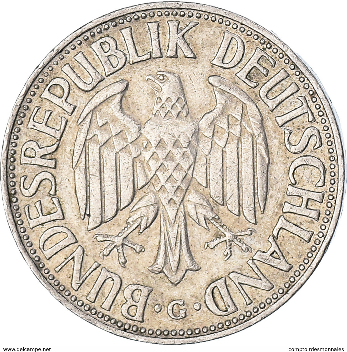 Monnaie, République Fédérale Allemande, Mark, 1967 - 1 Marco