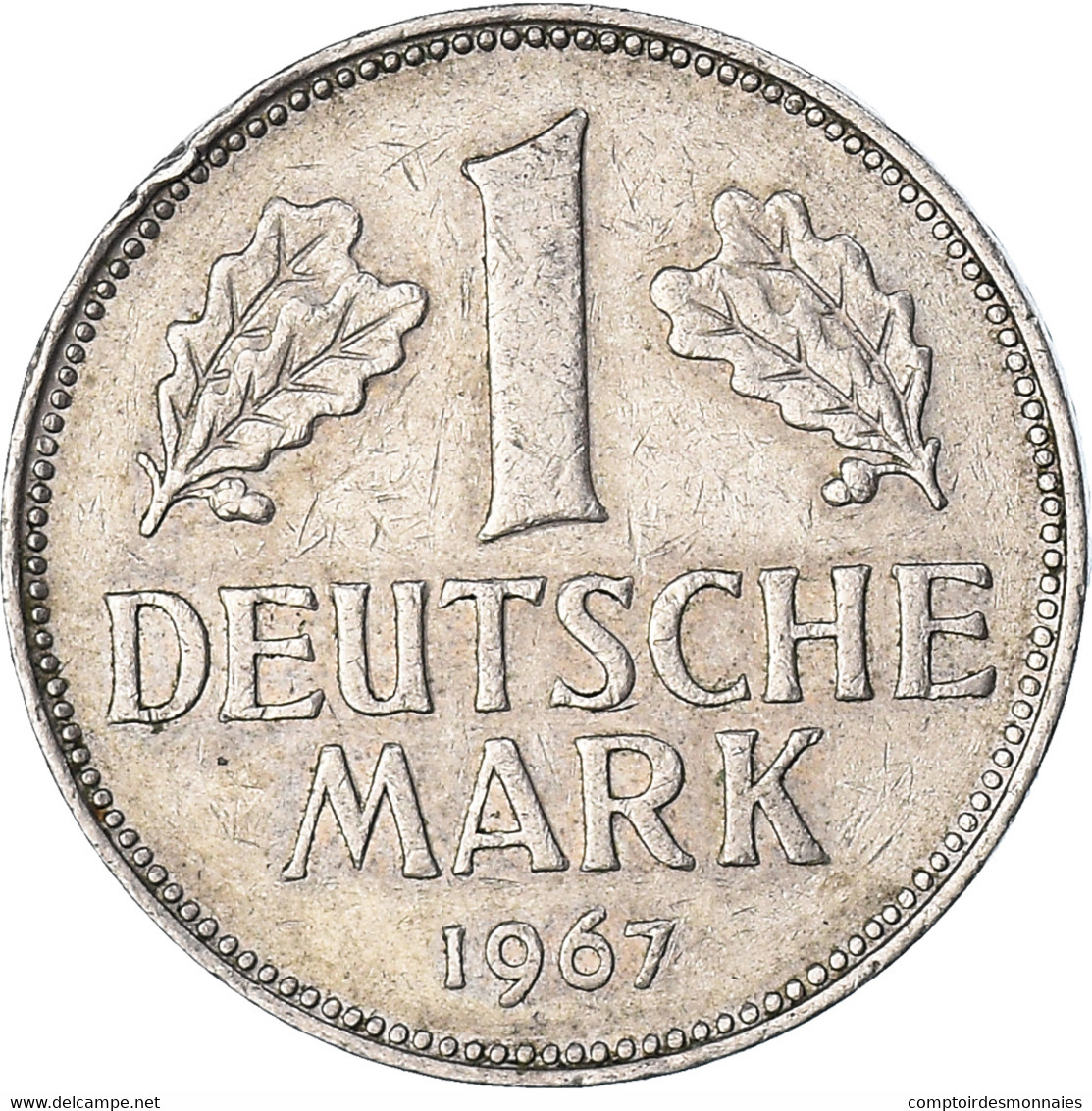 Monnaie, République Fédérale Allemande, Mark, 1967 - 1 Mark