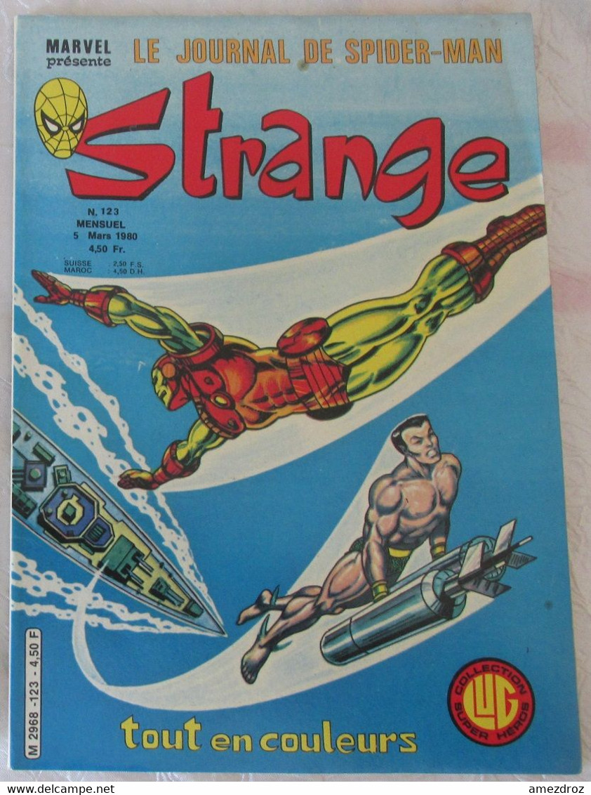 Strange N° 123 LUG Mars 1980 (et) - Strange