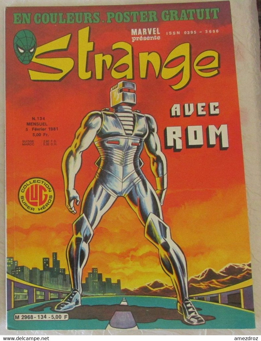 Strange N° 134 LUG Février 1981 (et) - Strange