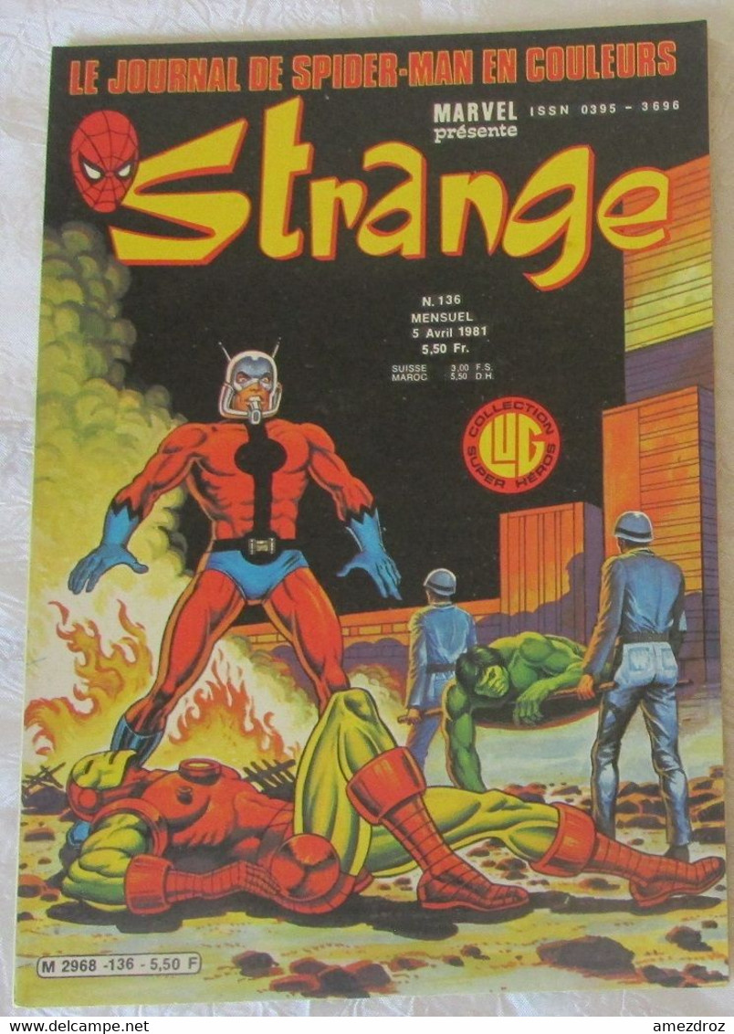 Strange N° 136 LUG Avril 1981 (et) - Strange